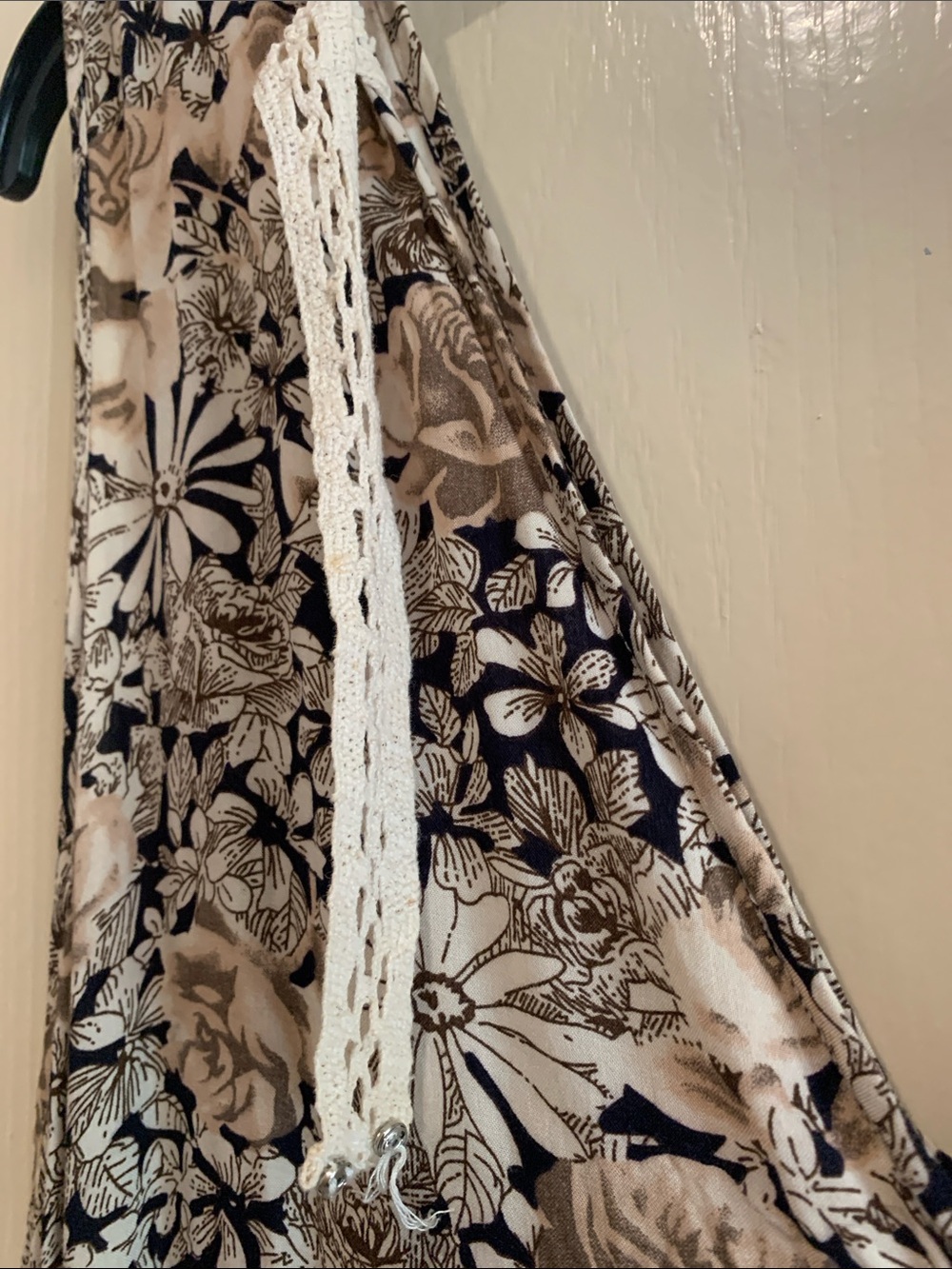 Umgee Floral Mixed-Print Jumpsuit Romper in Beige, Black, Navy, Green, Pink - Picture 4 of 6